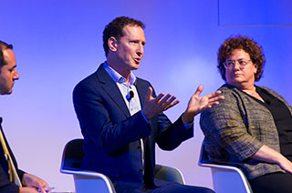 David Blumberg, Founder and Managing Director of Blumberg Capital and Mellie Price, Executive Director of Commercialization at The Dell Medical School at The University of Texas